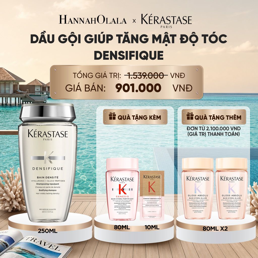  DẦU GỘI KÉRASTASE GIÚP TĂNG MẬT ĐỘ TÁC DÀNH CHO NỮ BAIN DENSITE 250ML_ D1520 