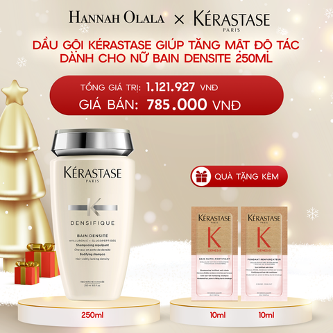  DEAL 7: [FLASH DEAL] DẦU GỘI KÉRASTASE GIÚP TĂNG MẬT ĐỘ TÁC DÀNH CHO NỮ BAIN DENSITE 250ML 