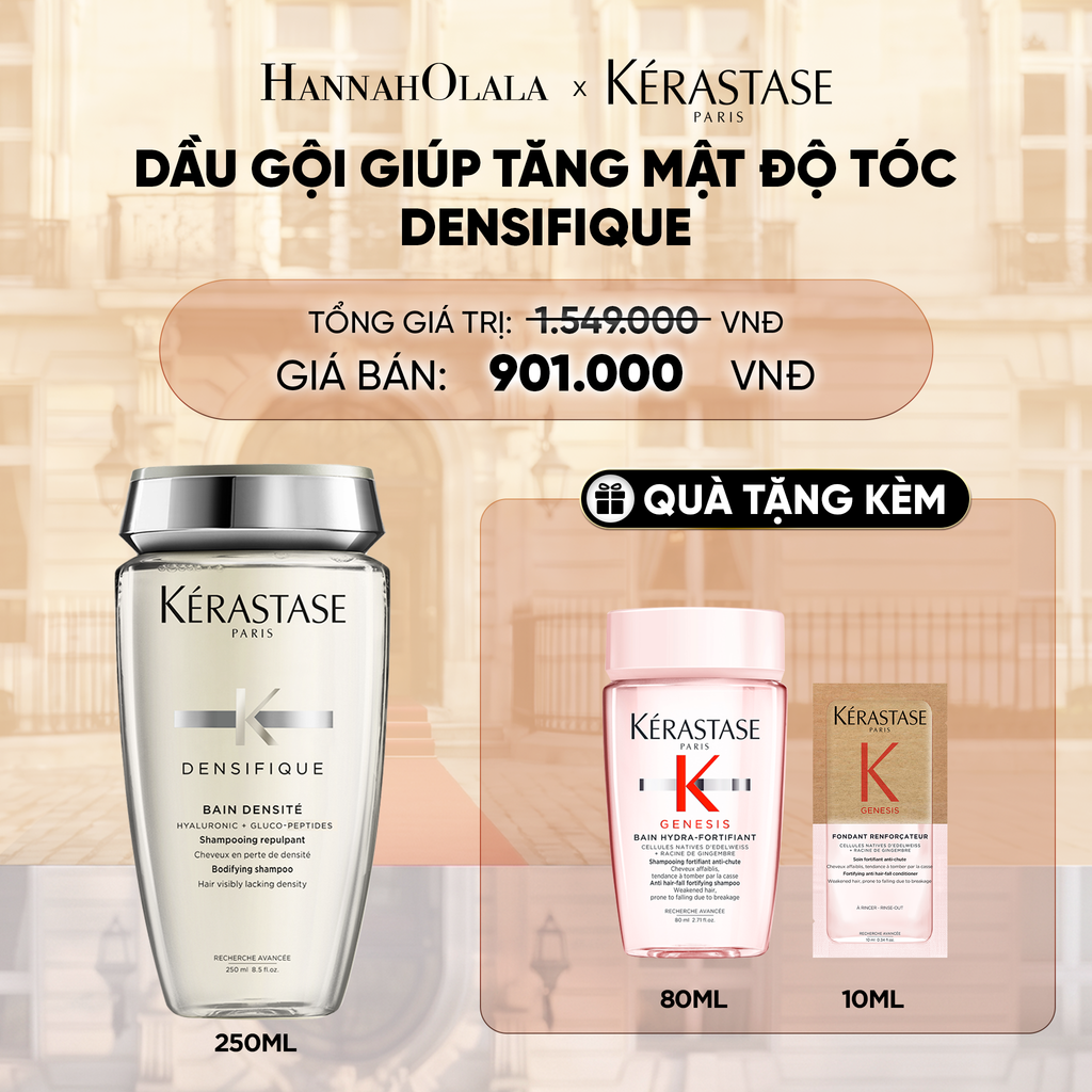  DẦU GỘI KÉRASTASE GIÚP TĂNG MẬT ĐỘ TÁC DÀNH CHO NỮ BAIN DENSITE 250ML 