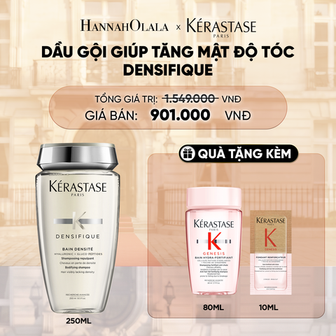  DẦU GỘI KÉRASTASE GIÚP TĂNG MẬT ĐỘ TÁC DÀNH CHO NỮ BAIN DENSITE 250ML - D04 