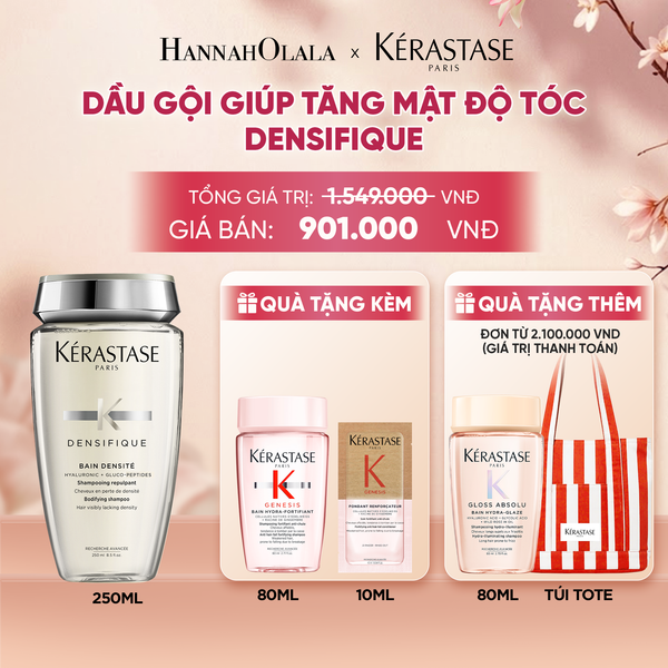  DẦU GỘI KÉRASTASE GIÚP TĂNG MẬT ĐỘ TÁC DÀNH CHO NỮ BAIN DENSITE 250ML - A1275 