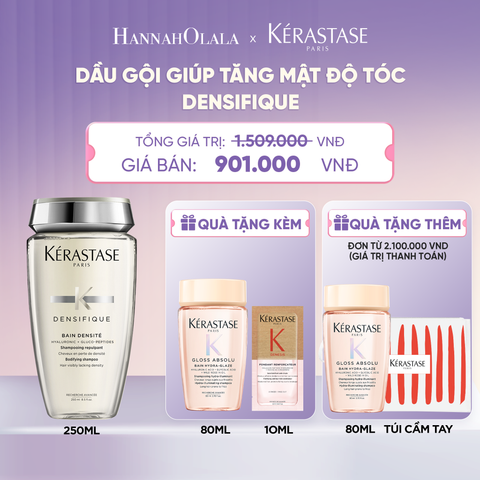  DẦU GỘI KÉRASTASE GIÚP TĂNG MẬT ĐỘ TÁC DÀNH CHO NỮ BAIN DENSITE 250ML - H029 
