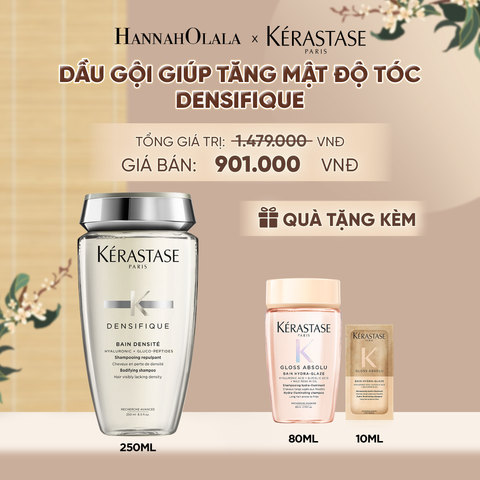  DẦU GỘI KÉRASTASE GIÚP TĂNG MẬT ĐỘ TÁC DÀNH CHO NỮ BAIN DENSITE 250ML - A255 