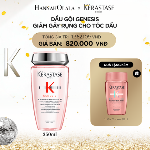  DEAL 6: DẦU GỘI BAIN HYDRA-FORTIFIANT GENESIS 250ML 