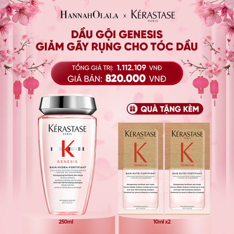  DEAL 6: DẦU GỘI BAIN HYDRA-FORTIFIANT GENESIS 250ML 