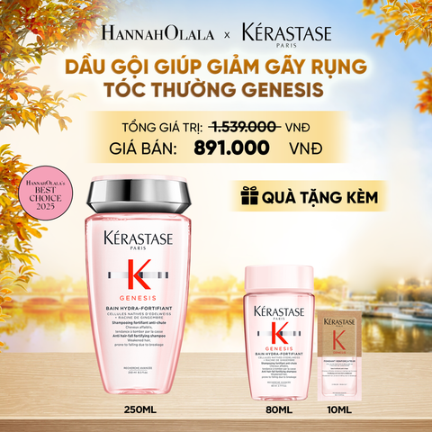  DẦU GỘI BAIN HYDRA-FORTIFIANT GENESIS 250ML - E481 