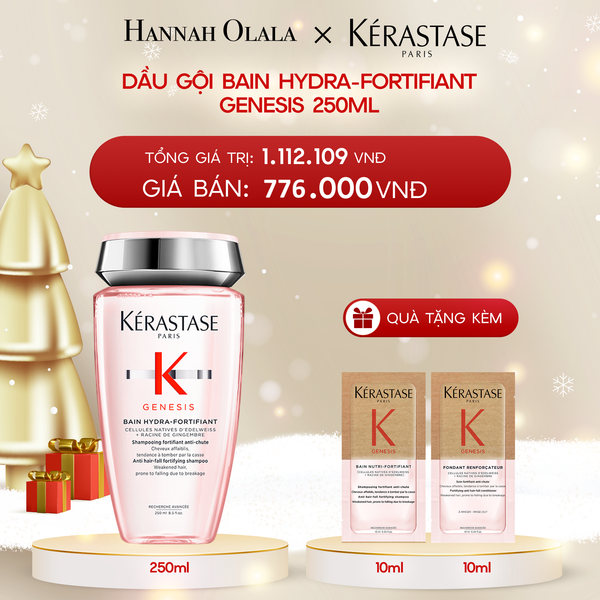  DEAL 6: [FLASH DEAL] DẦU GỘI BAIN HYDRA-FORTIFIANT GENESIS 250ML 