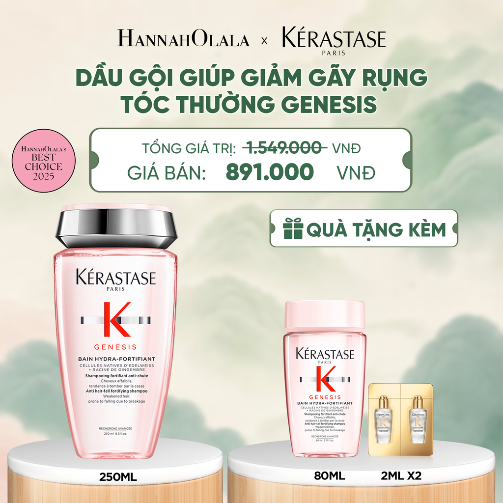  DẦU GỘI BAIN HYDRA-FORTIFIANT GENESIS 250ML - A388 