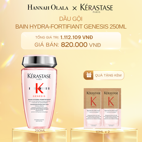  DEAL 7: DẦU GỘI BAIN HYDRA-FORTIFIANT GENESIS 250ML 