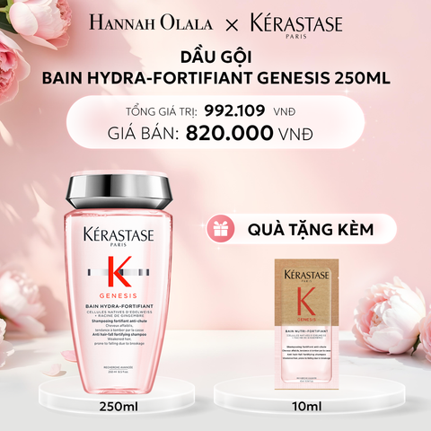  E1076: DEAL 8: DẦU GỘI BAIN HYDRA-FORTIFIANT GENESIS 250ML 