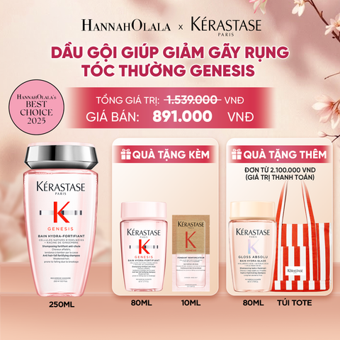  DẦU GỘI BAIN HYDRA-FORTIFIANT GENESIS 250ML - A1274 
