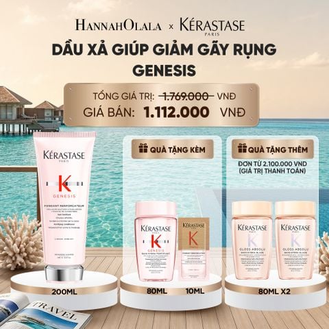  DẦU XẢ NGĂN NGỪA TÓC GÃY RỤNG KÉ RASTASE GENESIS FONDANT RENFORCATEUR 200ML_ D1416 