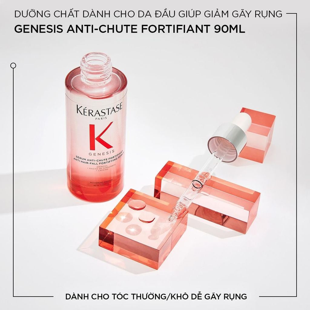  DƯỠNG CHẤT GIẢM RỤNG VÀ ĐỨT GÃY GENESIS 90ML - D01 