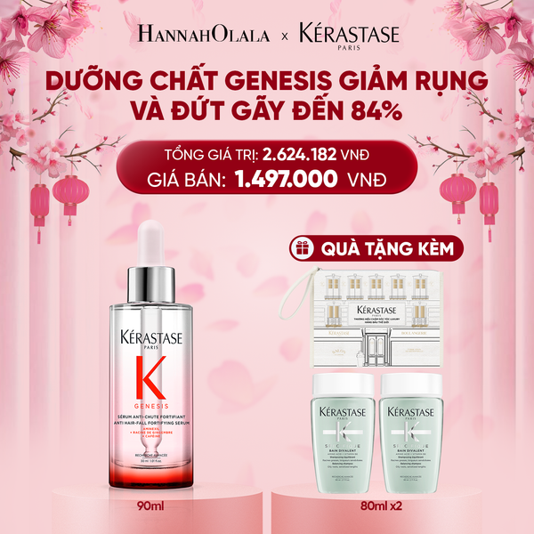  DEAL 1: DƯỠNG CHẤT GIẢM RỤNG VÀ ĐỨT GÃY GENESIS 90ML 