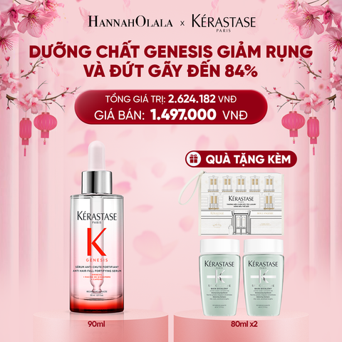  DEAL 1: DƯỠNG CHẤT GIẢM RỤNG VÀ ĐỨT GÃY GENESIS 90ML 