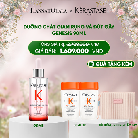  DEAL 1: DƯỠNG CHẤT GIẢM RỤNG VÀ ĐỨT GÃY GENESIS 90ML 