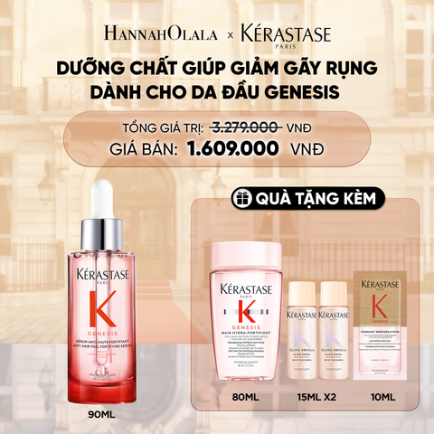  DƯỠNG CHẤT GIẢM RỤNG VÀ ĐỨT GÃY GENESIS 90ML - D01 