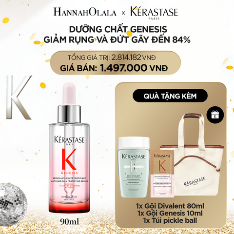  DEAL 1: DƯỠNG CHẤT GIẢM RỤNG VÀ ĐỨT GÃY GENESIS 90ML 