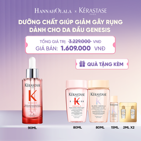  DƯỠNG CHẤT GIẢM RỤNG VÀ ĐỨT GÃY GENESIS 90ML  - L001 