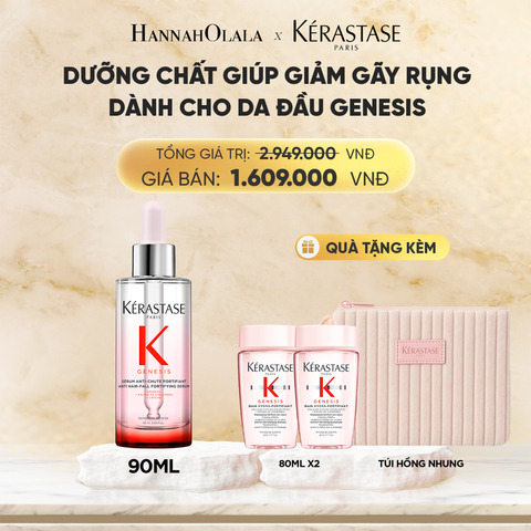  DƯỠNG CHẤT GIẢM RỤNG VÀ ĐỨT GÃY GENESIS 90ML 