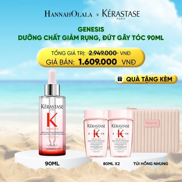  DƯỠNG CHẤT GIẢM RỤNG VÀ ĐỨT GÃY GENESIS 90ML 