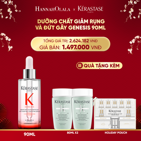  DEAL 1: DƯỠNG CHẤT GIẢM RỤNG VÀ ĐỨT GÃY GENESIS 90ML 