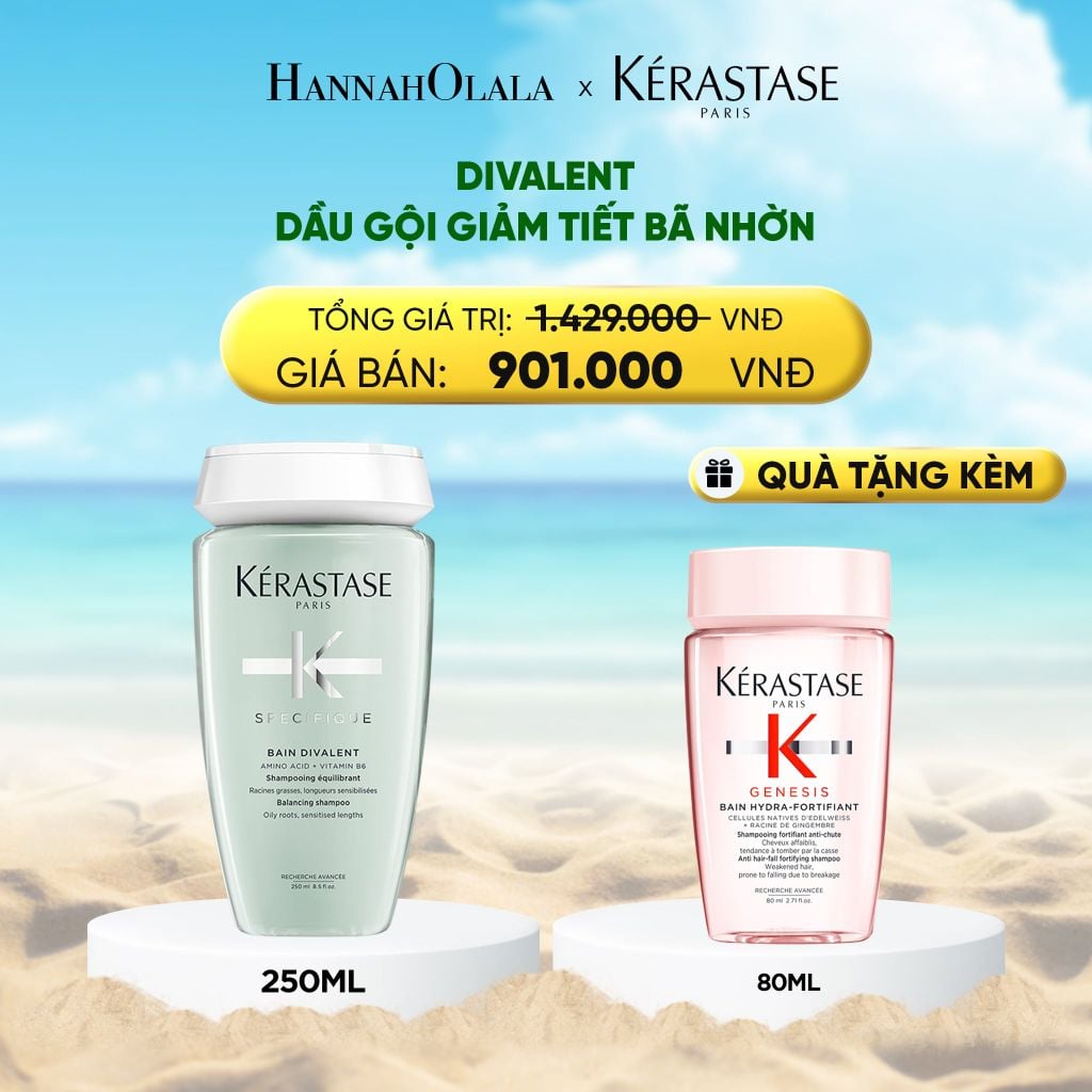  DẦU GỘI KÉRASTASE GIÚP TĂNG MẬT ĐỘ TÓC DÀNH CHO NỮ BAIN DENSITE 250ML 