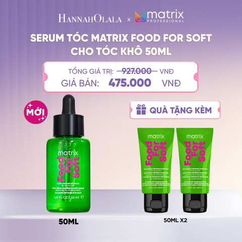  SERUM TÓC MATRIX FOOD FOR SOFT CHO TÓC KHÔ 50ML  - L048 