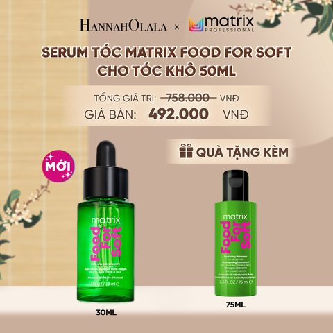  SERUM TÓC MATRIX FOOD FOR SOFT CHO TÓC KHÔ 50ML 
