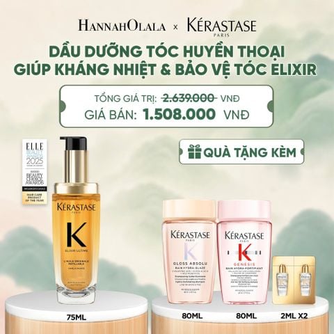  TINH DẦU DƯỠNG TÓC BÁN CHẠY NHẤT THẾ GIỚI ELIXIR ULTIME 75ML - A395 