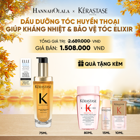  TINH DẦU DƯỠNG TÓC BÁN CHẠY NHẤT THẾ GIỚI ELIXIR ULTIME 75ML - E487 
