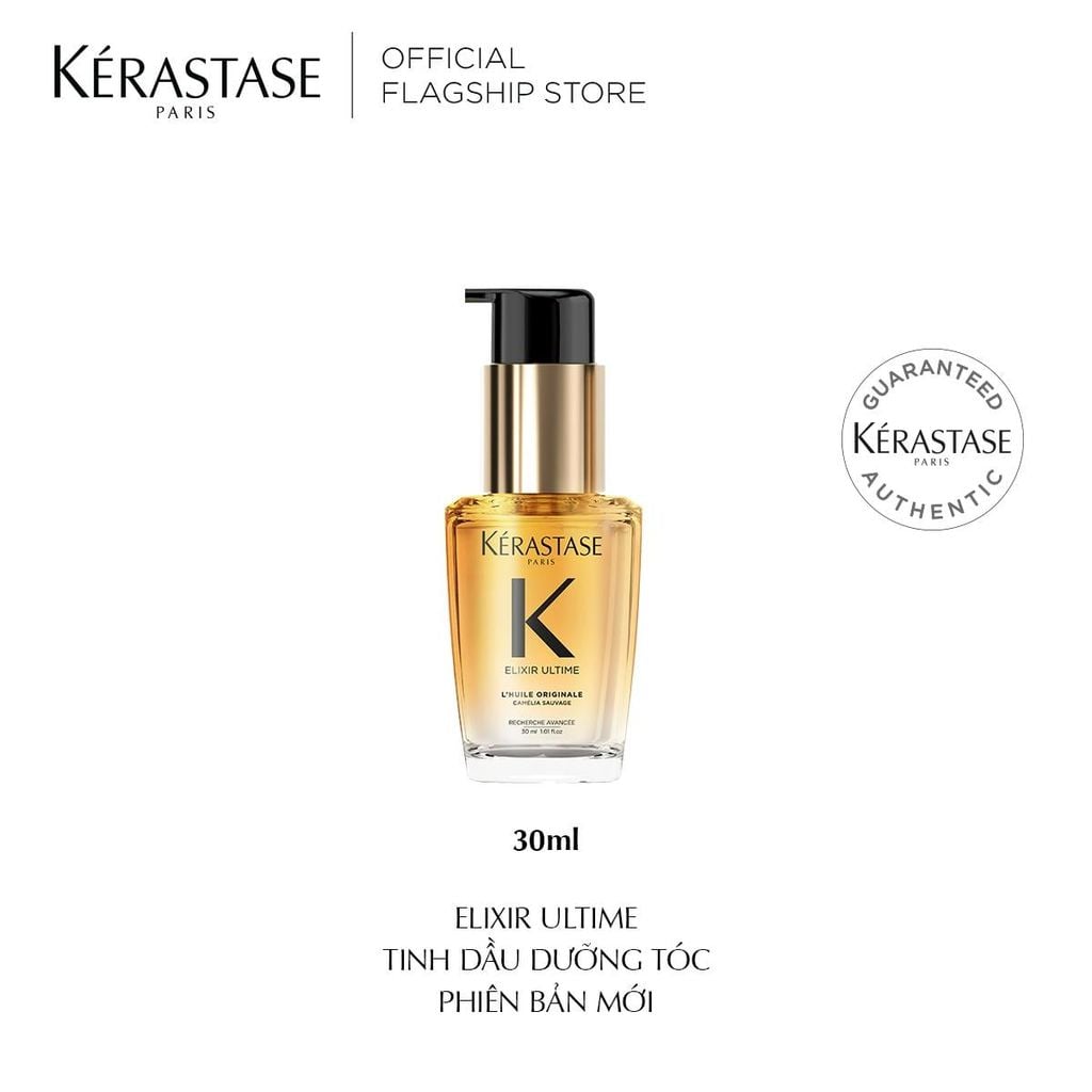  TINH DẦU DƯỠNG TÓC BÁN CHẠY NHẤT THẾ GIỚI ELIXIR ULTIME PHIÊN BẢN MỚI 30ML - D02 