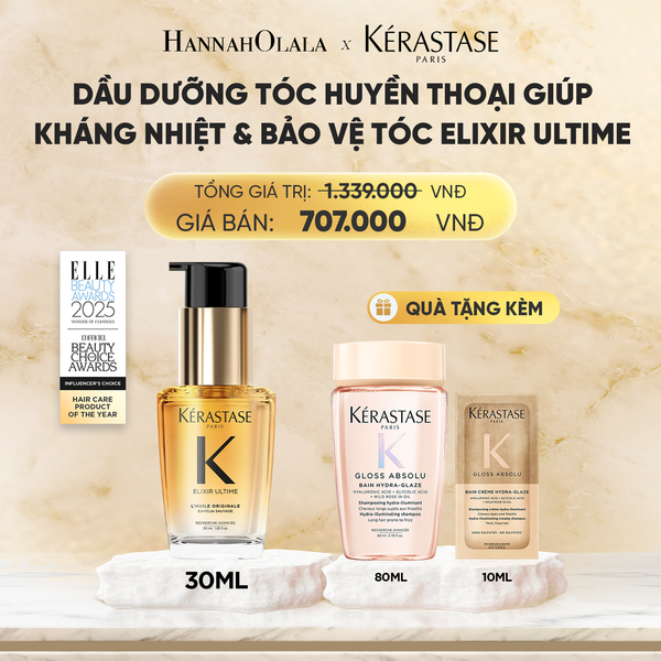  TINH DẦU DƯỠNG TÓC BÁN CHẠY NHẤT THẾ GIỚI ELIXIR ULTIME PHIÊN BẢN MỚI 30ML - B110 