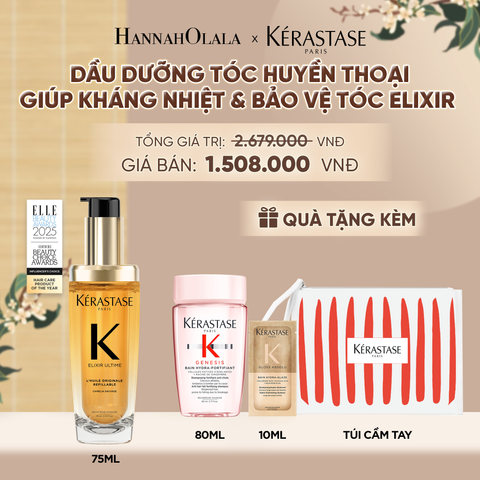  TINH DẦU DƯỠNG TÓC BÁN CHẠY NHẤT THẾ GIỚI ELIXIR ULTIME 75ML - A261 