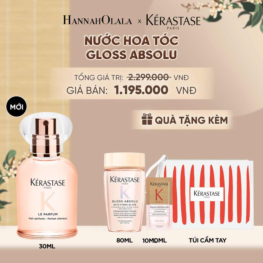  NƯỚC HOA DÀNH CHO TÓC KÉRASTASE GLOSS ABSOLU HAIR MIST 30ML - A258 