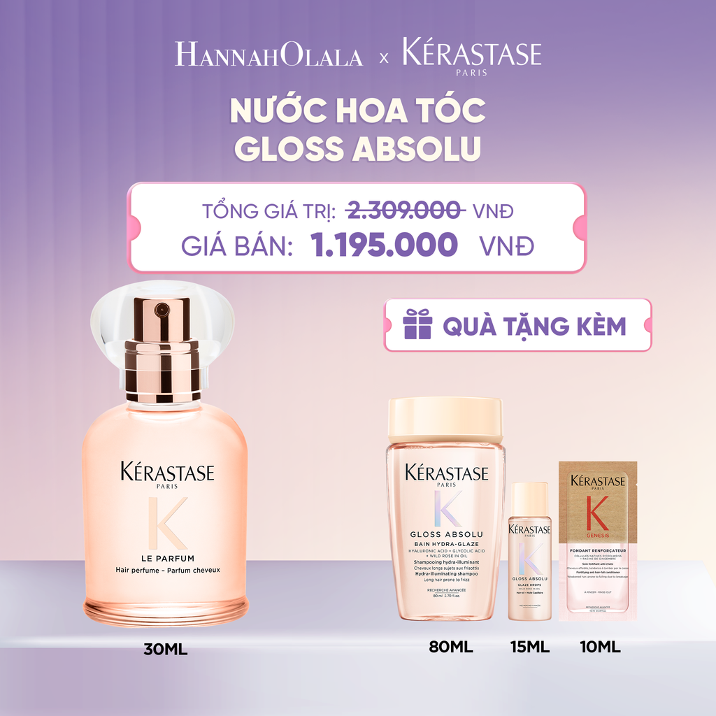  NƯỚC HOA DÀNH CHO TÓC KÉRASTASE GLOSS ABSOLU HAIR MIST 30ML  - L007 