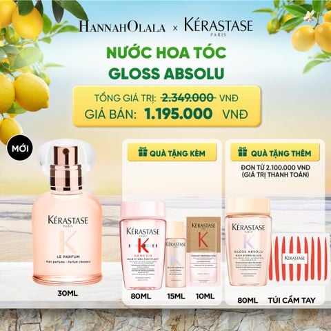  NƯỚC HOA DÀNH CHO TÓC KÉRASTASE GLOSS ABSOLU HAIR MIST 30ML - DEAL 11 - A459 
