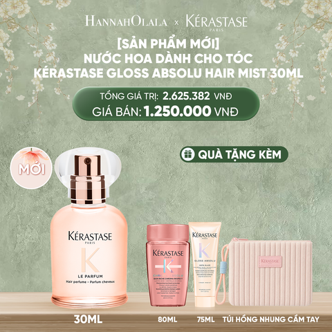  DEAL 13: [SẢN PHẨM MỚI] NƯỚC HOA DÀNH CHO TÓC KÉRASTASE GLOSS ABSOLU HAIR MIST 30ML 