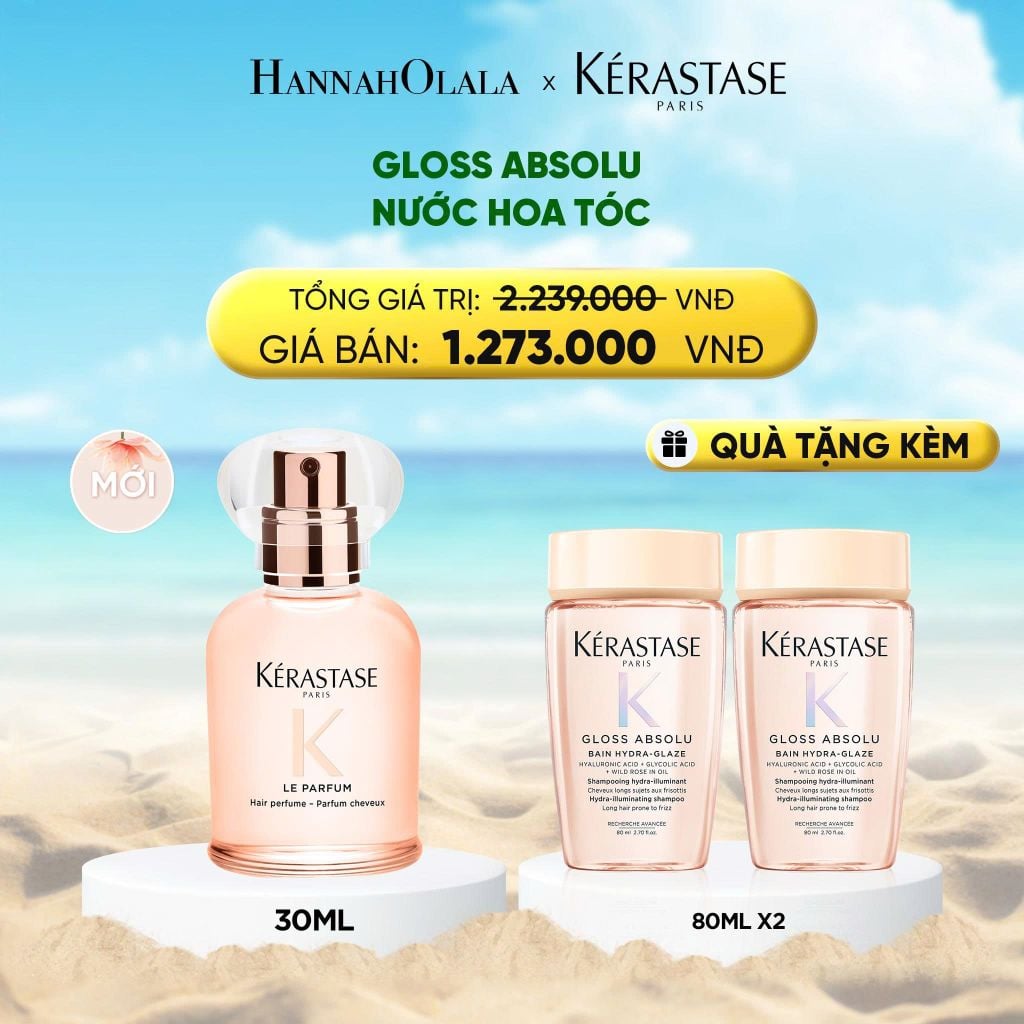  NƯỚC HOA DÀNH CHO TÓC KÉRASTASE GLOSS ABSOLU HAIR MIST 30ML - BK 