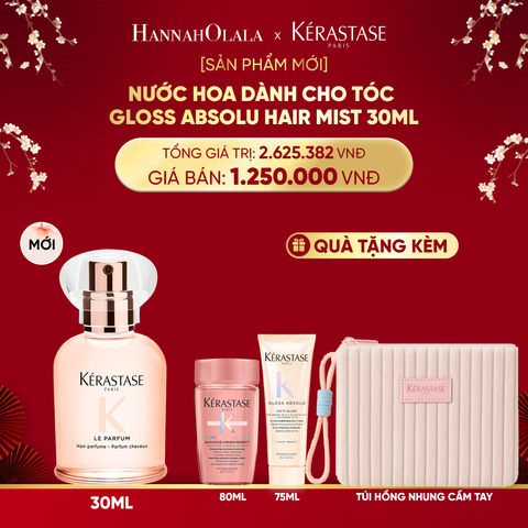  DEAL 13: [SẢN PHẨM MỚI] NƯỚC HOA DÀNH CHO TÓC KÉRASTASE GLOSS ABSOLU HAIR MIST 30ML 