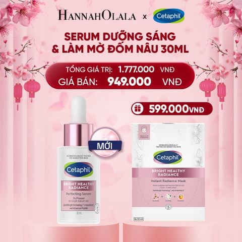  DEAL 15: TINH CHẤT LÀM SÁNG DỊU LÀNH CHO DA NHẠY CẢM CETAPHIL BRIGHT HEALTHY RADIANCE SERUM 30ML 