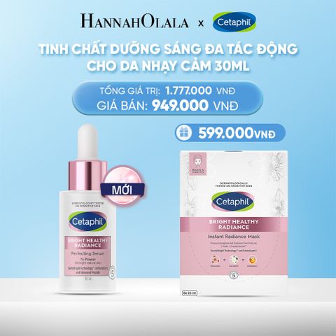  DEAL 15: TINH CHẤT LÀM SÁNG DỊU LÀNH CHO DA NHẠY CẢM CETAPHIL BRIGHT HEALTHY RADIANCE SERUM 30ML 