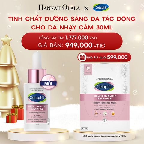  DEAL 15: TINH CHẤT LÀM SÁNG DỊU LÀNH CHO DA NHẠY CẢM CETAPHIL BRIGHT HEALTHY RADIANCE SERUM 30ML 