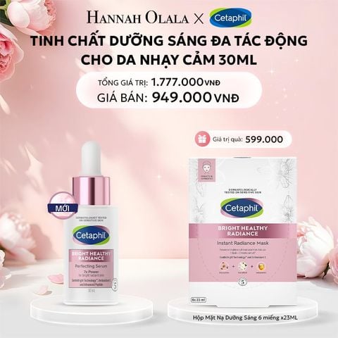  E414: DEAL 15: TINH CHẤT LÀM SÁNG DỊU LÀNH CHO DA NHẠY CẢM CETAPHIL BRIGHT HEALTHY RADIANCE SERUM 30ML 
