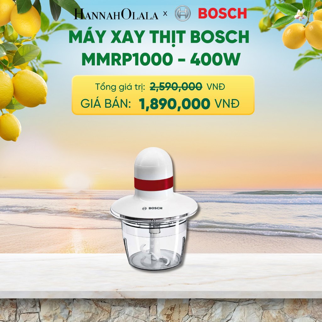 MÁY XAY THỊT BOSCH MMRP1000 - 400W - A2389 