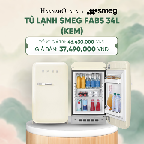  TỦ LẠNH SMEG FAB5 34L - A1873 