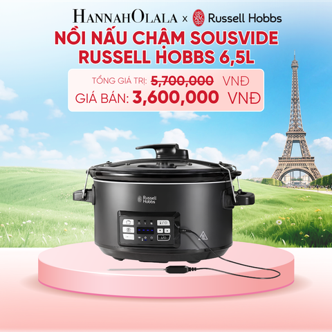  NỒI NẤU CHẬM SOUSVIDE RUSSELL HOBBS 25630-56 6,5L - B150 