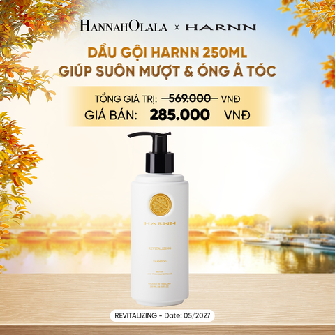  [SALE CẬN DATE] DẦU GỘI HARNN 250ML GIÚP SUÔN MƯỢT & ÓNG Ả TÓC - E213 