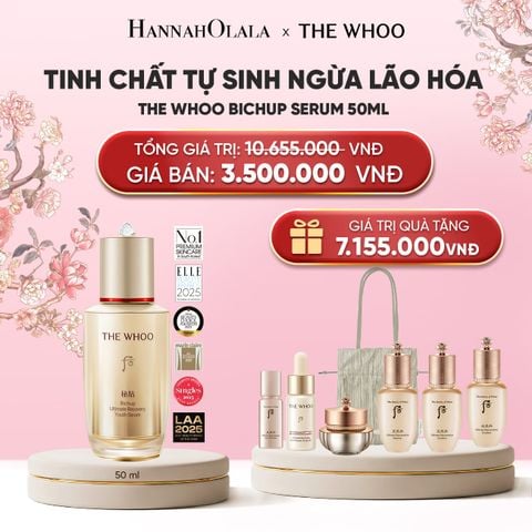  TINH CHẤT TỰ SINH NGỪA LÃO HÓA THẾ HỆ THỨ 4 THE WHOO BICHUP ULTIMATE RECOVERY YOUTH SERUM 50ML - DEAL 2 