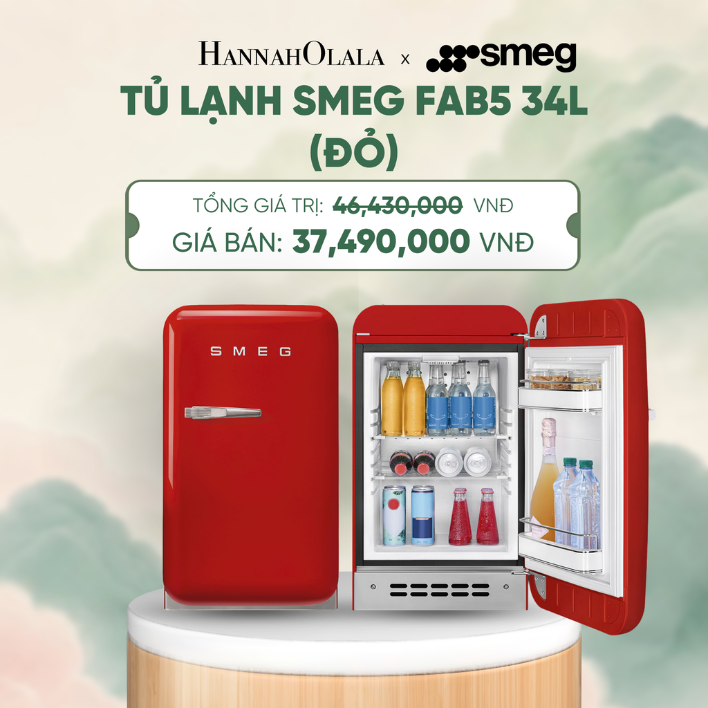  TỦ LẠNH SMEG FAB5 34L - A1873 